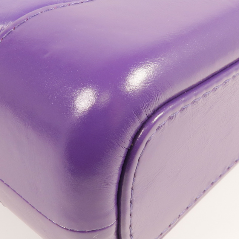 CHANEL 牛皮皮革Gabrielle Mini鏈帶肩背袋-13