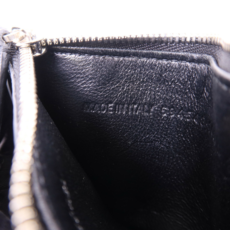 BALENCIAGA 塗層帆布Card Case銀扣卡片套-6