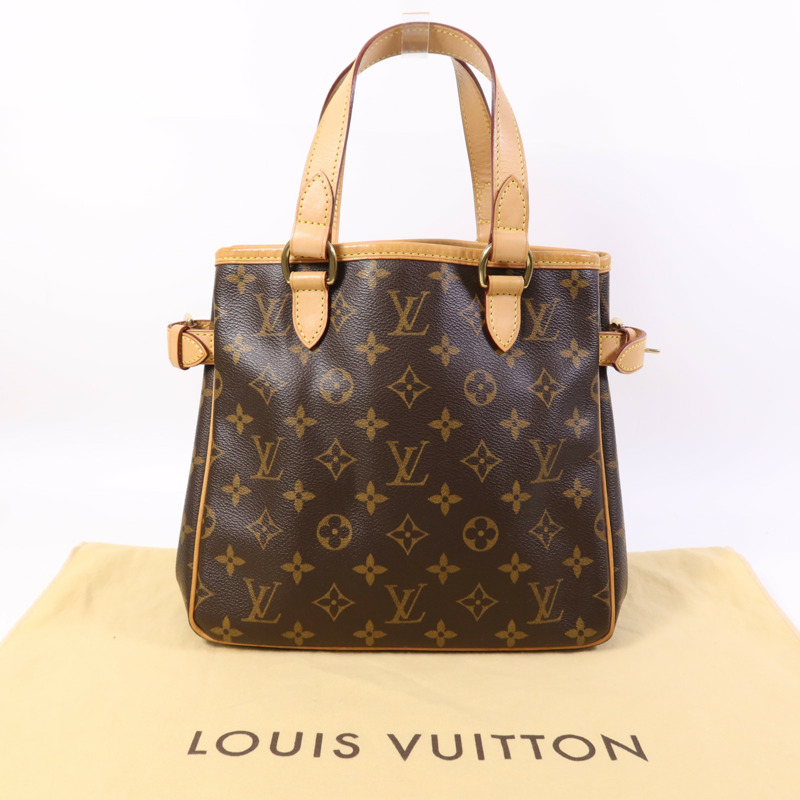 LOUIS VUITTON Monogram Batignolles金扣手挽袋-8