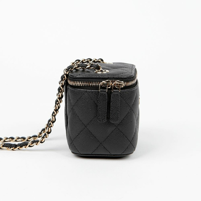 CHANEL 魚子醬紋迷你肩斜背包 AP1340-4