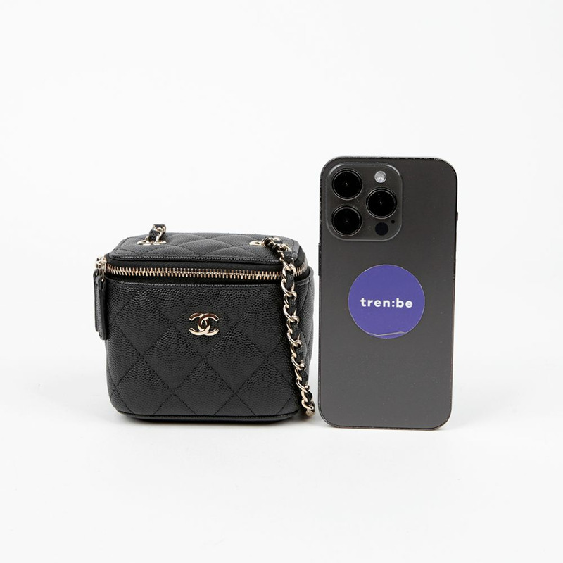 CHANEL 魚子醬紋迷你肩斜背包 AP1340-6