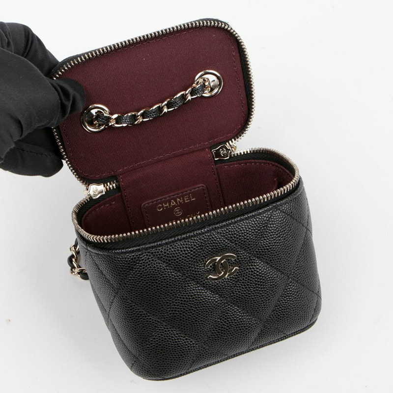 CHANEL 魚子醬紋迷你肩斜背包 AP1340-7