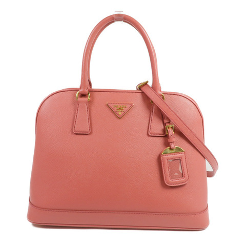 PRADA Saffiano皮革Saffiano Lux Tote Bag金扣手挽肩背兩用袋