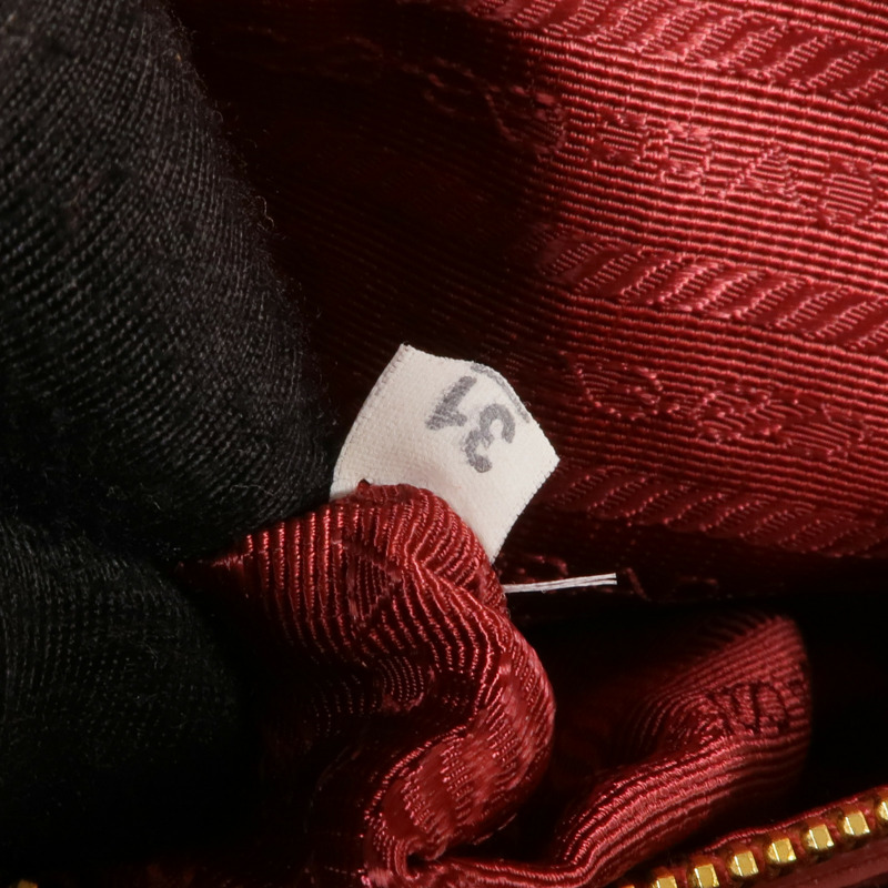 PRADA Saffiano皮革Saffiano Lux Tote Bag金扣手挽肩背兩用袋-6