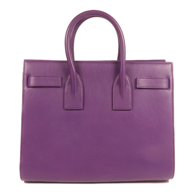 SAINT LAURENT 牛皮皮革Sac De Jour金扣手挽肩背兩用袋-1