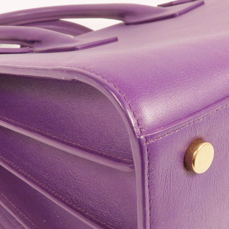 SAINT LAURENT 牛皮皮革Sac De Jour金扣手挽肩背兩用袋-13