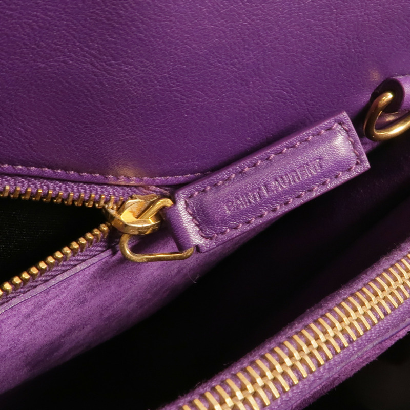 SAINT LAURENT 牛皮皮革Sac De Jour金扣手挽肩背兩用袋-15