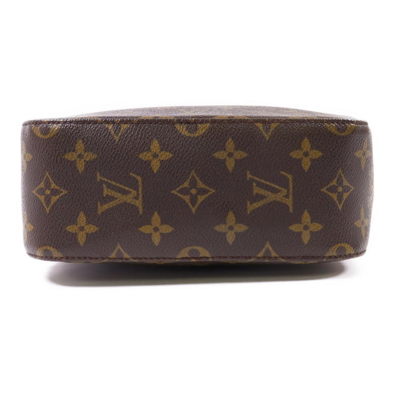LOUIS VUITTON Monogram Spontini金扣手挽肩背兩用袋棕色-3