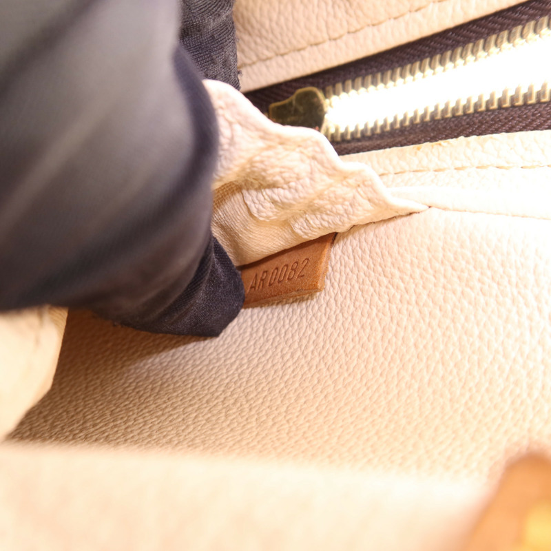 LOUIS VUITTON Monogram Spontini金扣手挽肩背兩用袋棕色-7