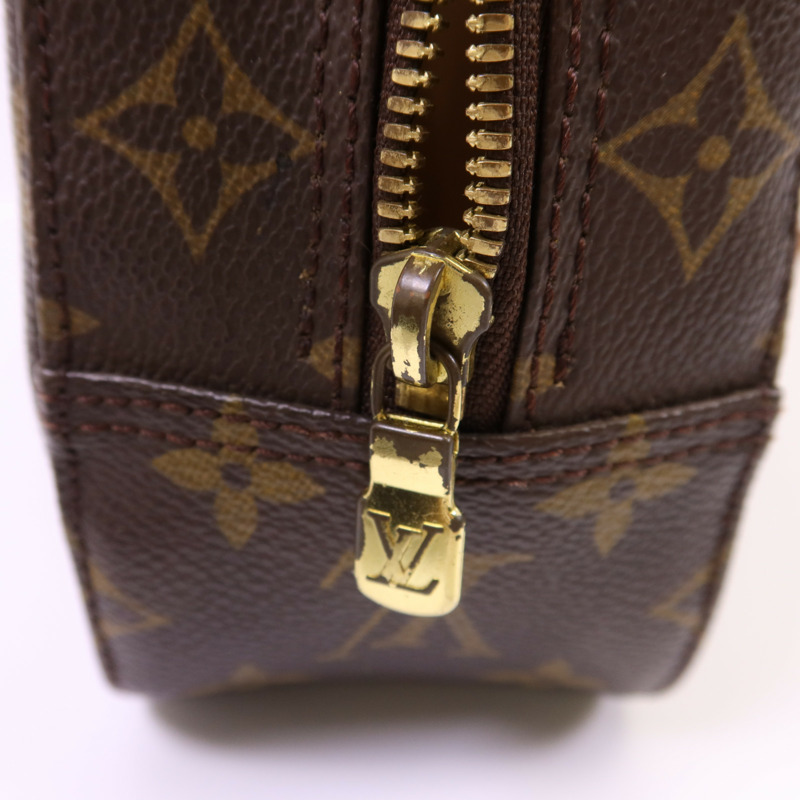 LOUIS VUITTON Monogram Spontini金扣手挽肩背兩用袋棕色-8