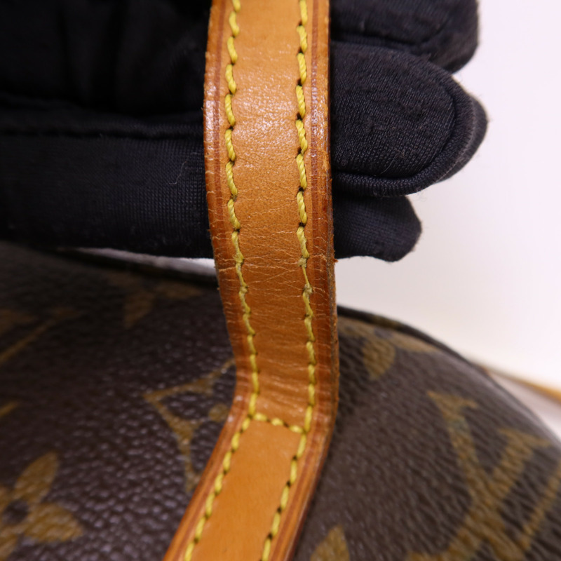 LOUIS VUITTON Monogram Spontini金扣手挽肩背兩用袋棕色-16