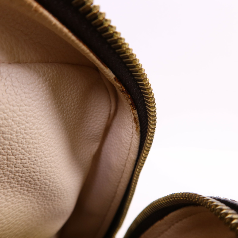 LOUIS VUITTON Monogram Spontini金扣手挽肩背兩用袋棕色-18