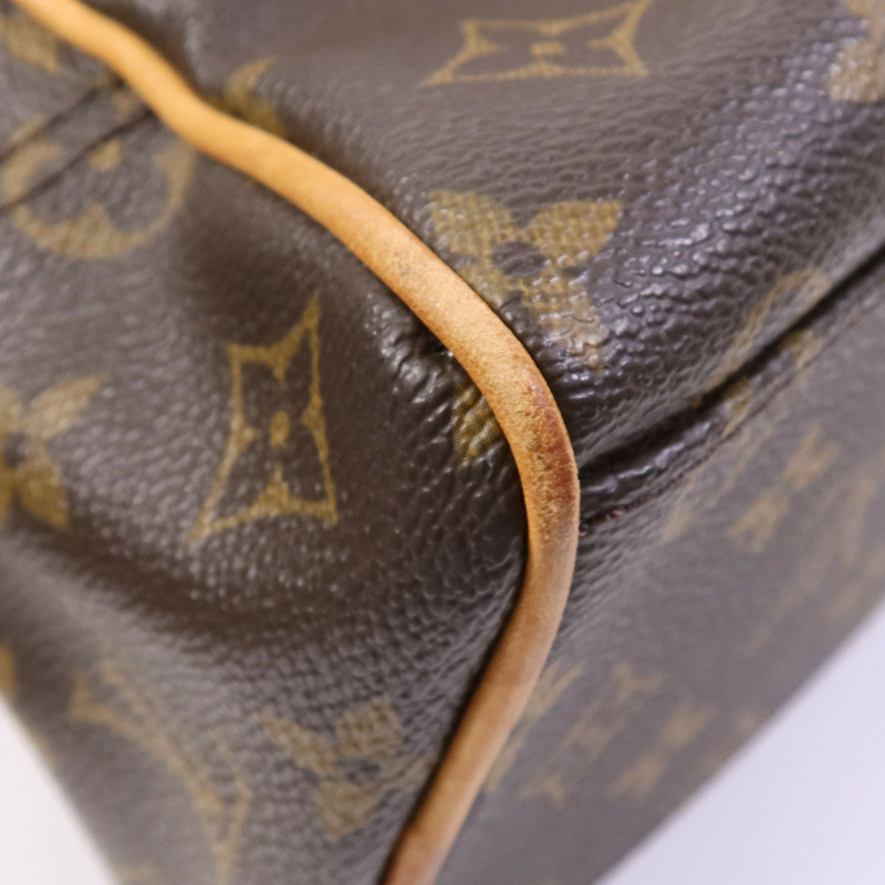LOUIS VUITTON Monogram Manhattan PM金扣手挽袋-7