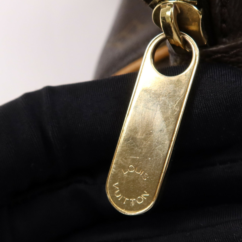 LOUIS VUITTON Monogram Manhattan PM金扣手挽袋-14