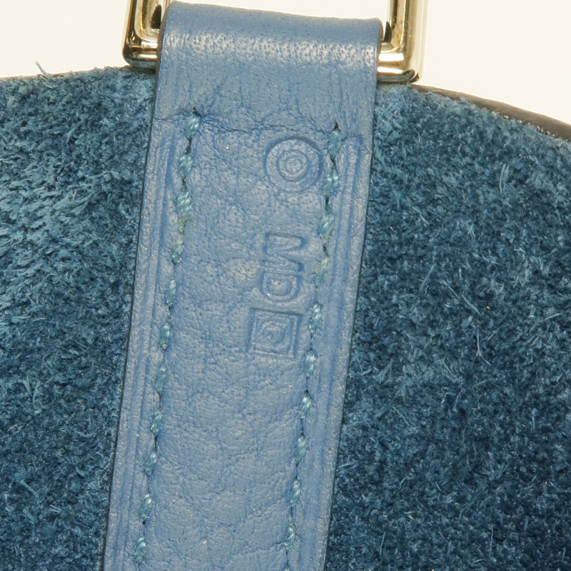 HERMES Clemence皮革Picotin MM銀扣手挽袋Cobalt-6