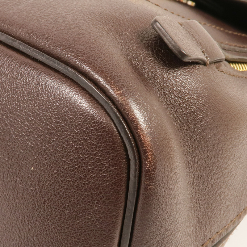 Chloe 牛皮皮革/麂皮皮革Faye Backpack金扣背包肩背兩用袋-10