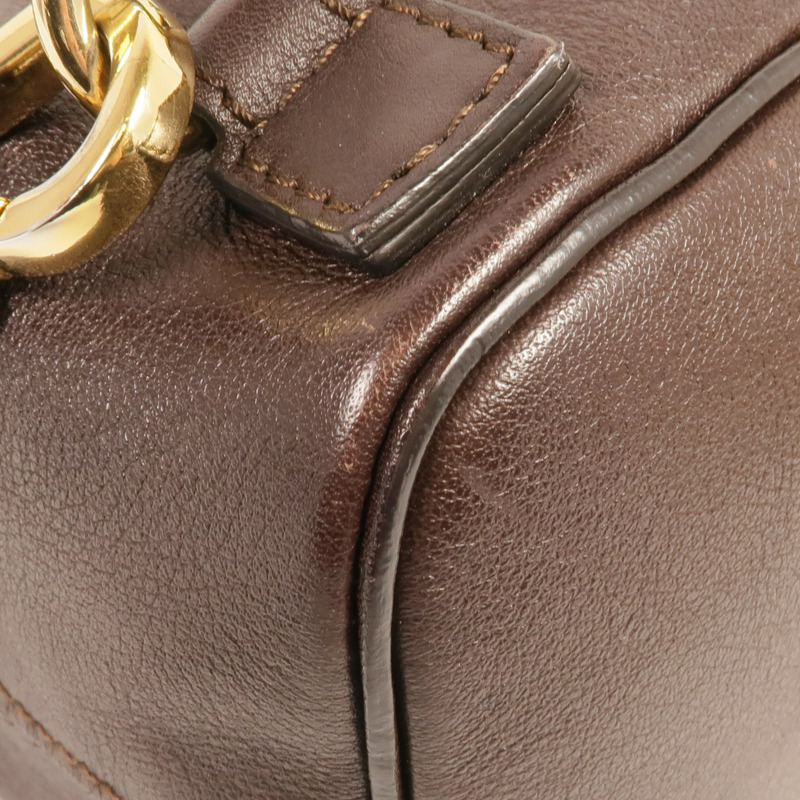 Chloe 牛皮皮革/麂皮皮革Faye Backpack金扣背包肩背兩用袋-13