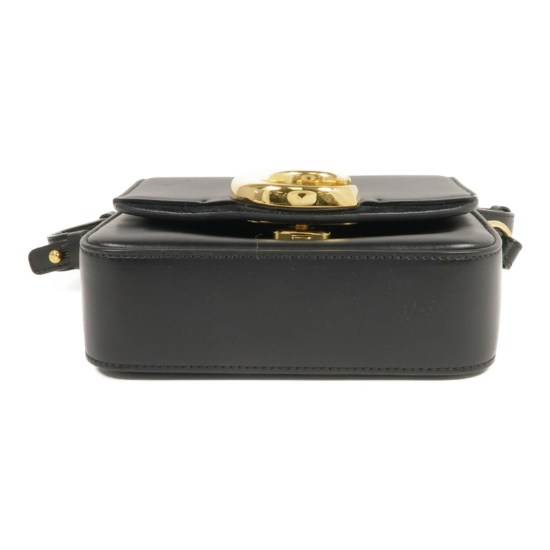 Chloe 牛皮皮革Mini Chloe C Bag金扣手挽肩背兩用袋-3