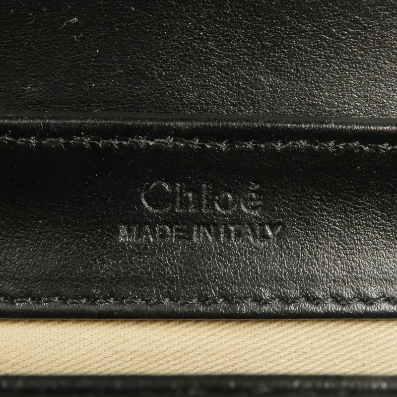 Chloe 牛皮皮革Mini Chloe C Bag金扣手挽肩背兩用袋-5