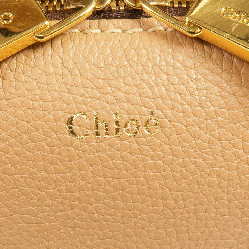 Chloe 牛皮皮革Small Daria Bag金扣手挽肩背兩用袋-10