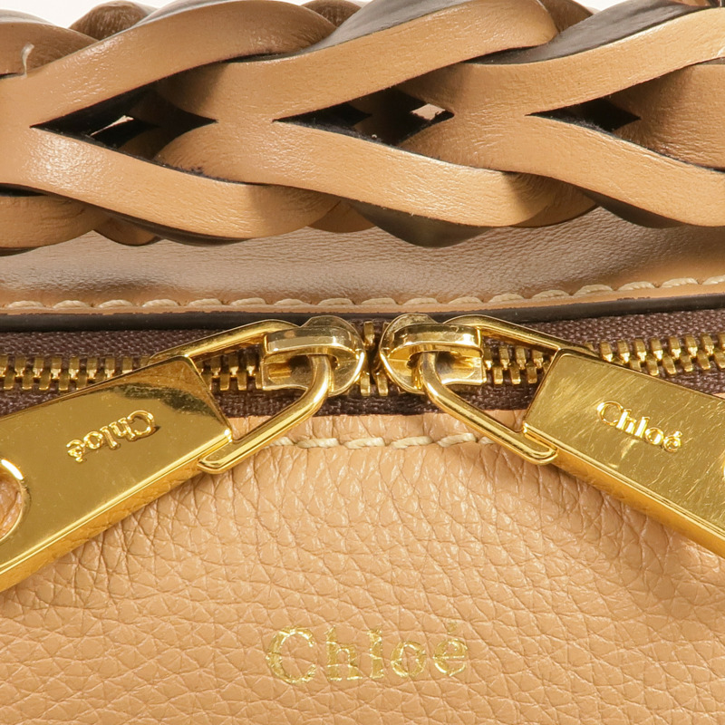 Chloe 牛皮皮革Small Daria Bag金扣手挽肩背兩用袋-15