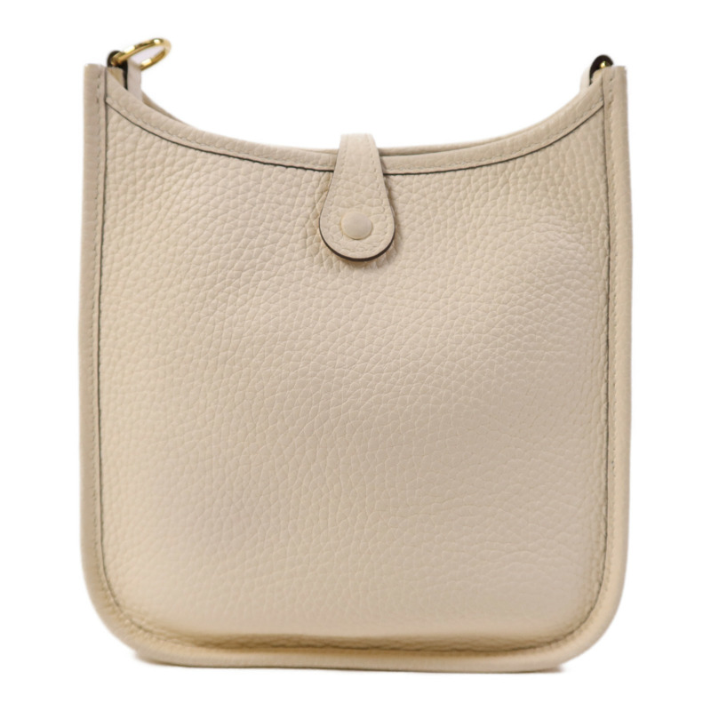 HERMES Clemence皮革Evelyne TPM金扣肩背袋Nata-1