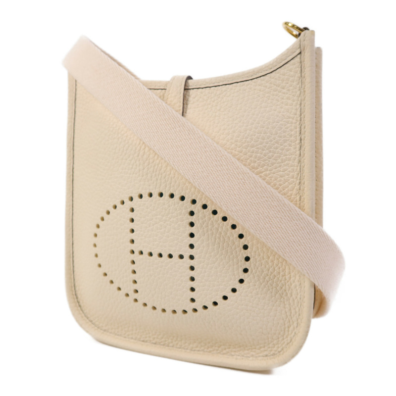 HERMES Clemence皮革Evelyne TPM金扣肩背袋Nata-2