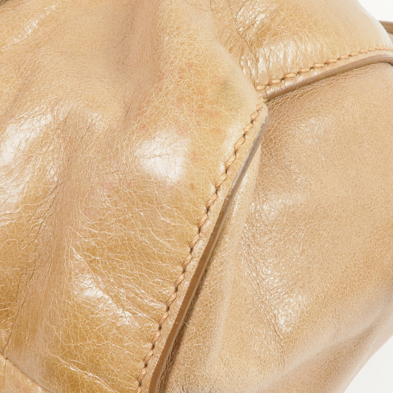 Miu Miu 牛皮皮革2 Way Shoulder Bag金扣手挽肩背兩用袋-10