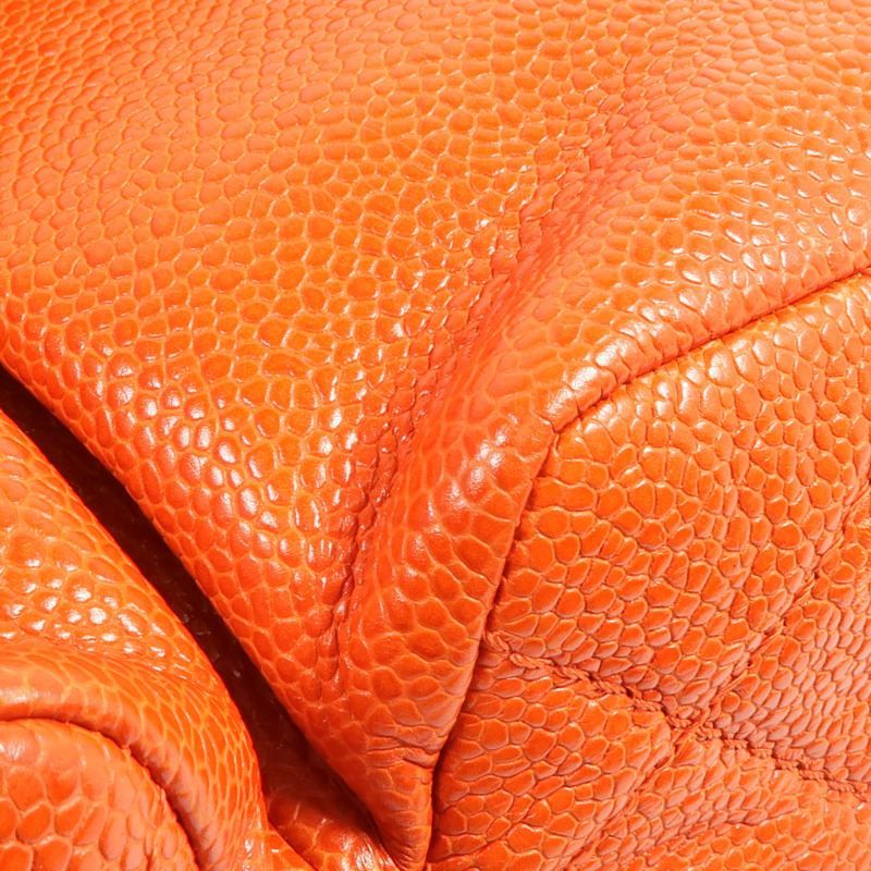 CHANEL 牛皮皮革Chain Shoulder銀扣鏈帶肩背袋-17