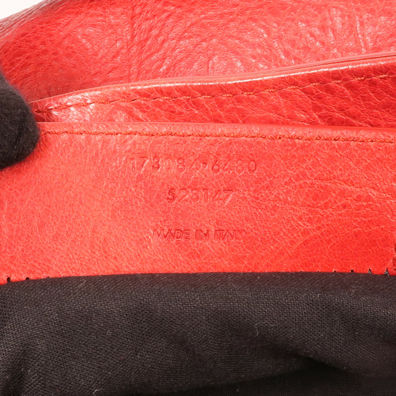 BALENCIAGA 牛皮皮革Giant City Bag銀扣手挽肩背兩用袋-6