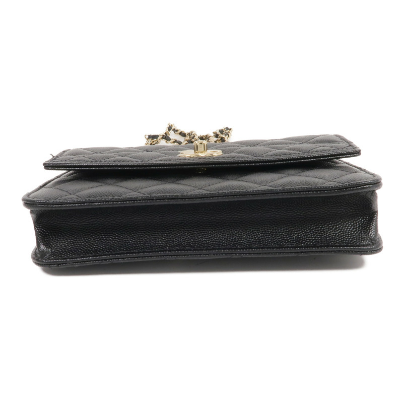 CHANEL 牛皮皮革25C Bag金扣肩背袋/手挽袋/背包-3