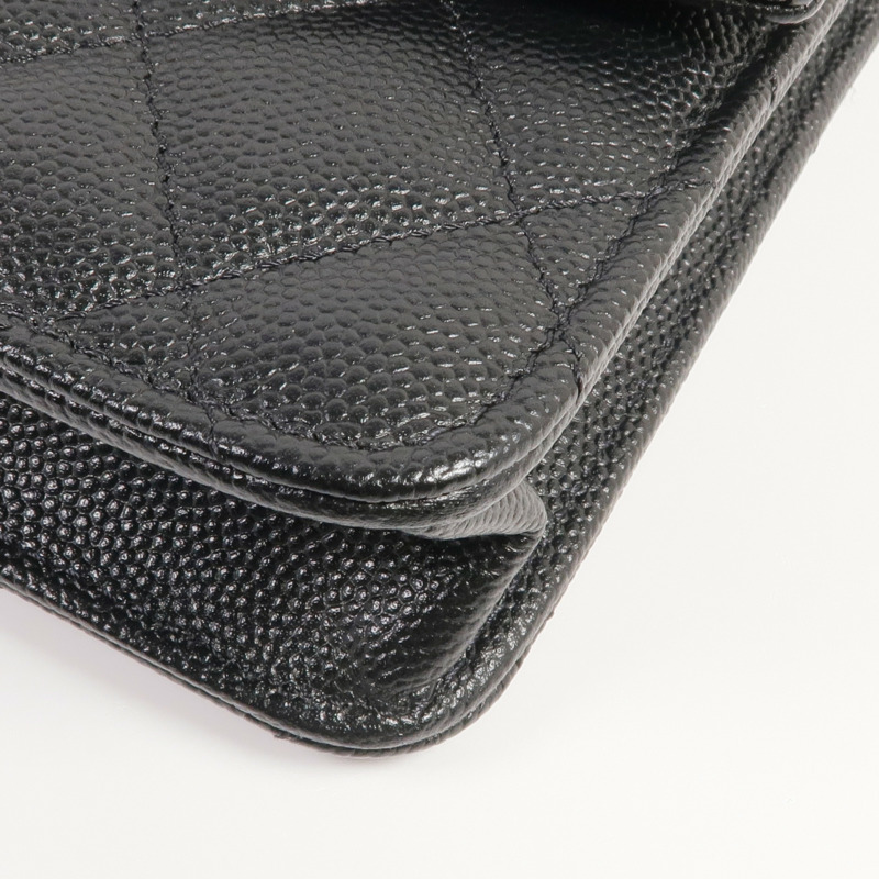 CHANEL 牛皮皮革25C Bag金扣肩背袋/手挽袋/背包-10