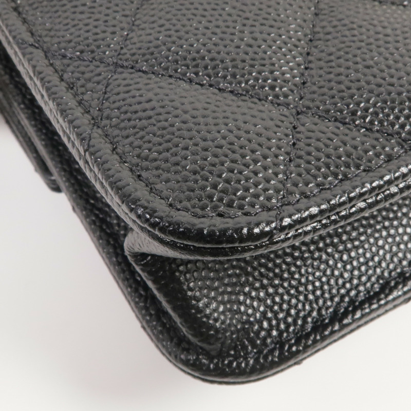 CHANEL 牛皮皮革25C Bag金扣肩背袋/手挽袋/背包-13