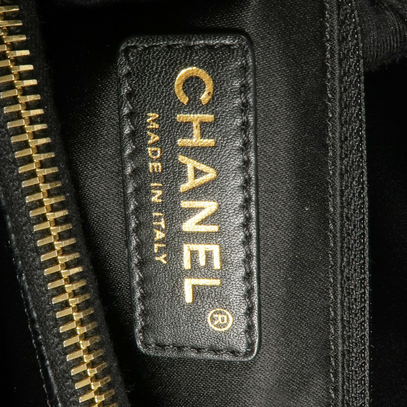 CHANEL 牛皮皮革GST Grand Shopping Tote金扣肩背袋/手挽袋-4