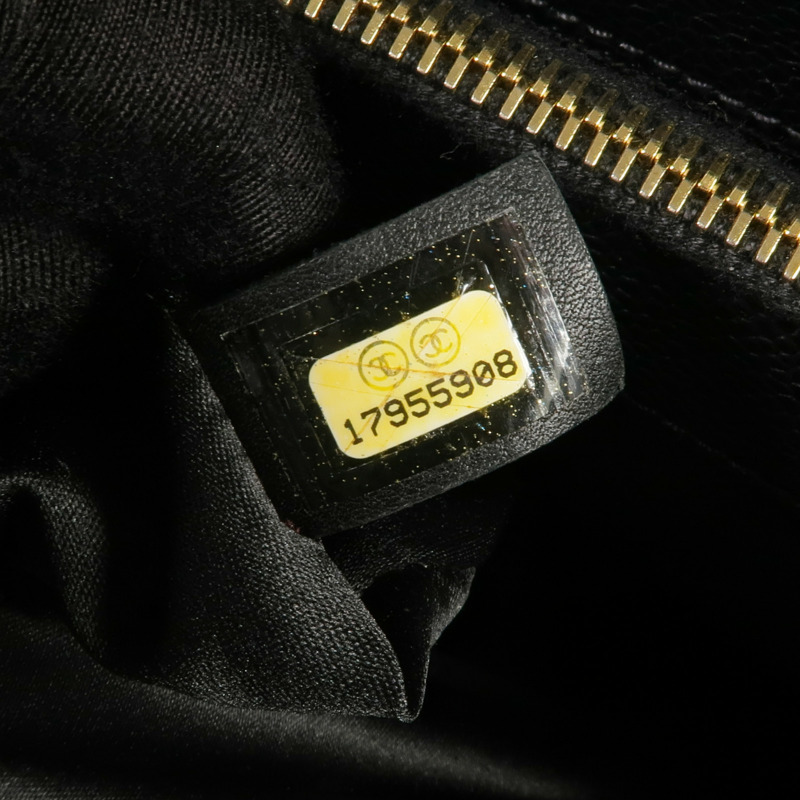 CHANEL 牛皮皮革GST Grand Shopping Tote金扣肩背袋/手挽袋-5