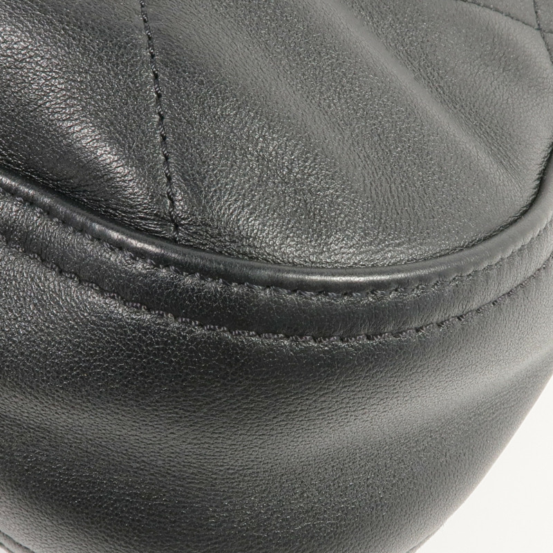 CHANEL 牛皮皮革Easy Mood Hobo Large金扣手挽肩背兩用袋-10