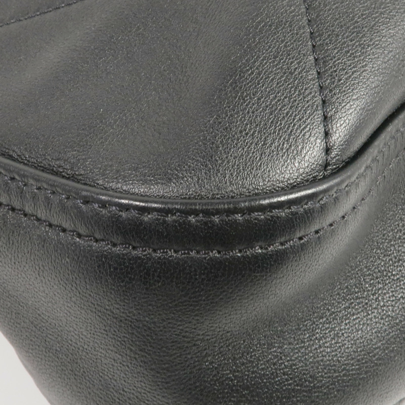 CHANEL 牛皮皮革Easy Mood Hobo Large金扣手挽肩背兩用袋-11