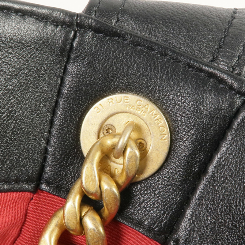 CHANEL 牛皮皮革Easy Mood Hobo Large金扣手挽肩背兩用袋-15