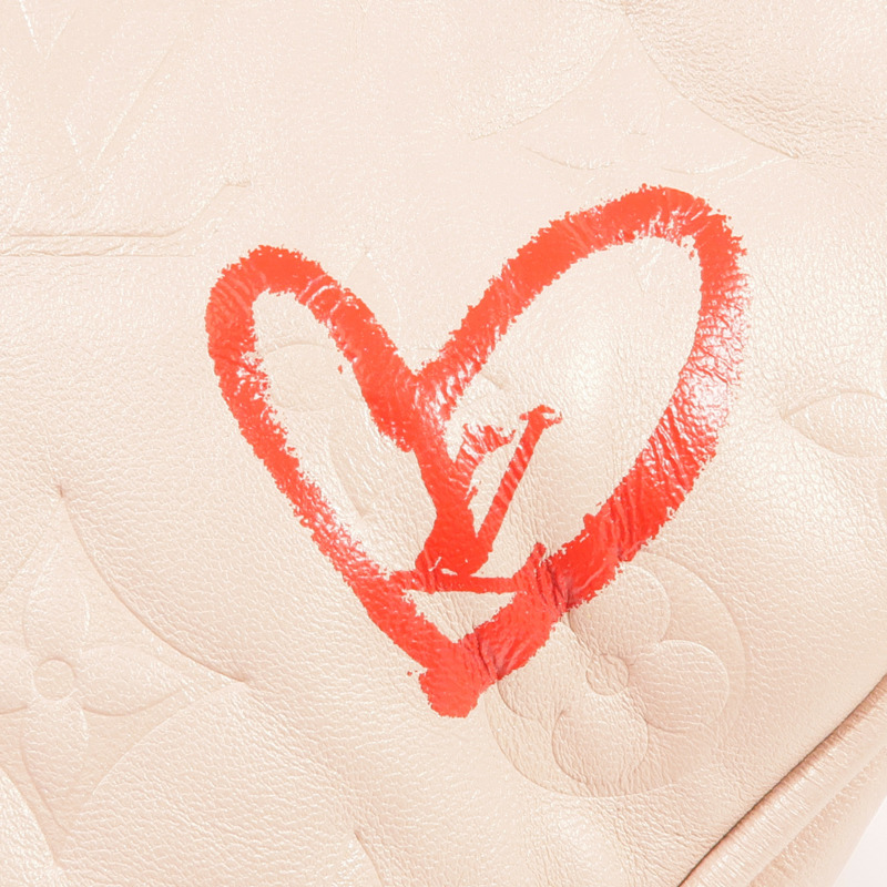 LOUIS VUITTON 羊皮皮革Sac Coeur Fall in Love Heart Box金扣肩背袋-6