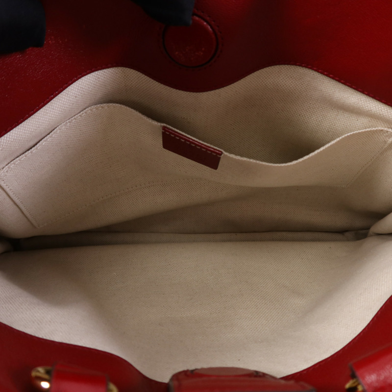 GUCCI 帆布2 Way Shoulder Bag金扣鏈帶手挽肩背兩用袋-10