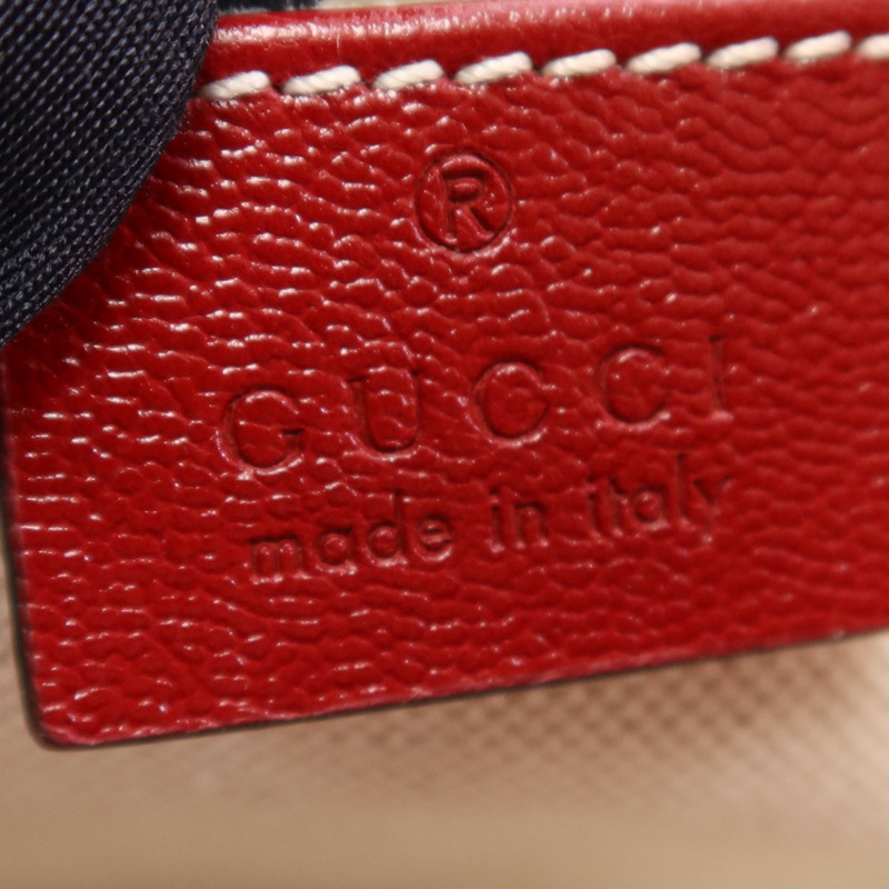 GUCCI 帆布2 Way Shoulder Bag金扣鏈帶手挽肩背兩用袋-12