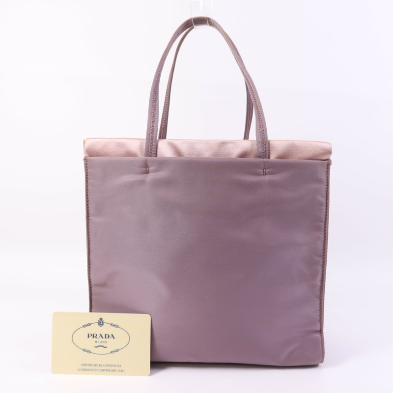 PRADA 緞質Hand Bag手挽袋-5