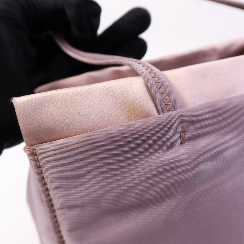 PRADA 緞質Hand Bag手挽袋-12
