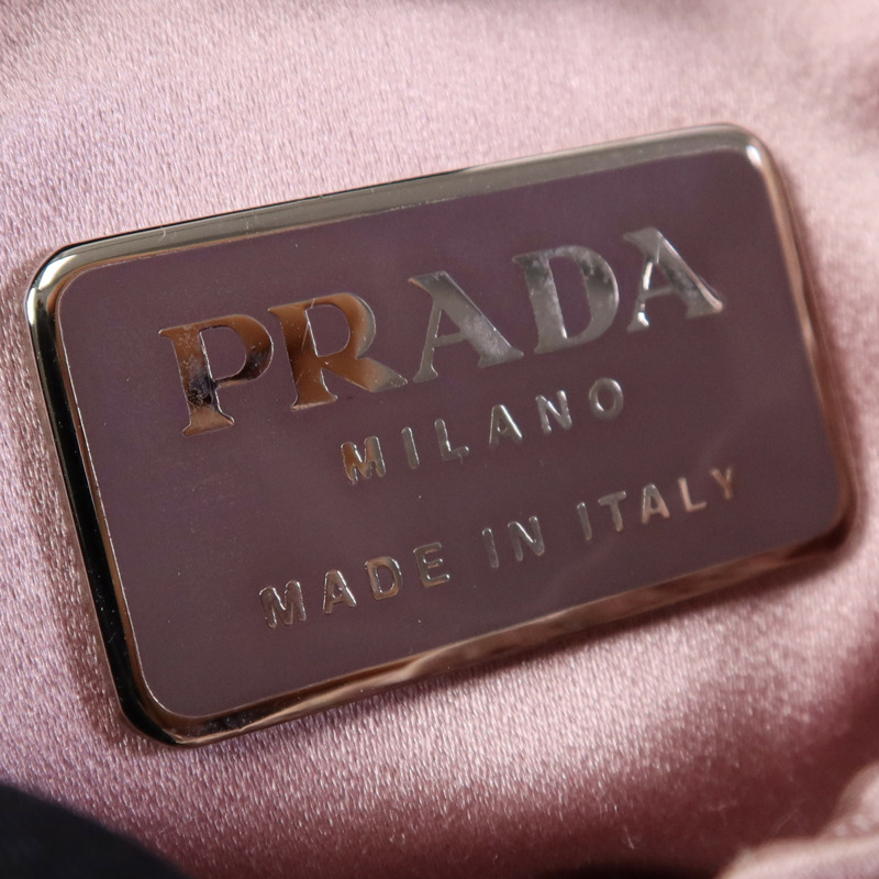 PRADA 緞質Hand Bag手挽袋-14
