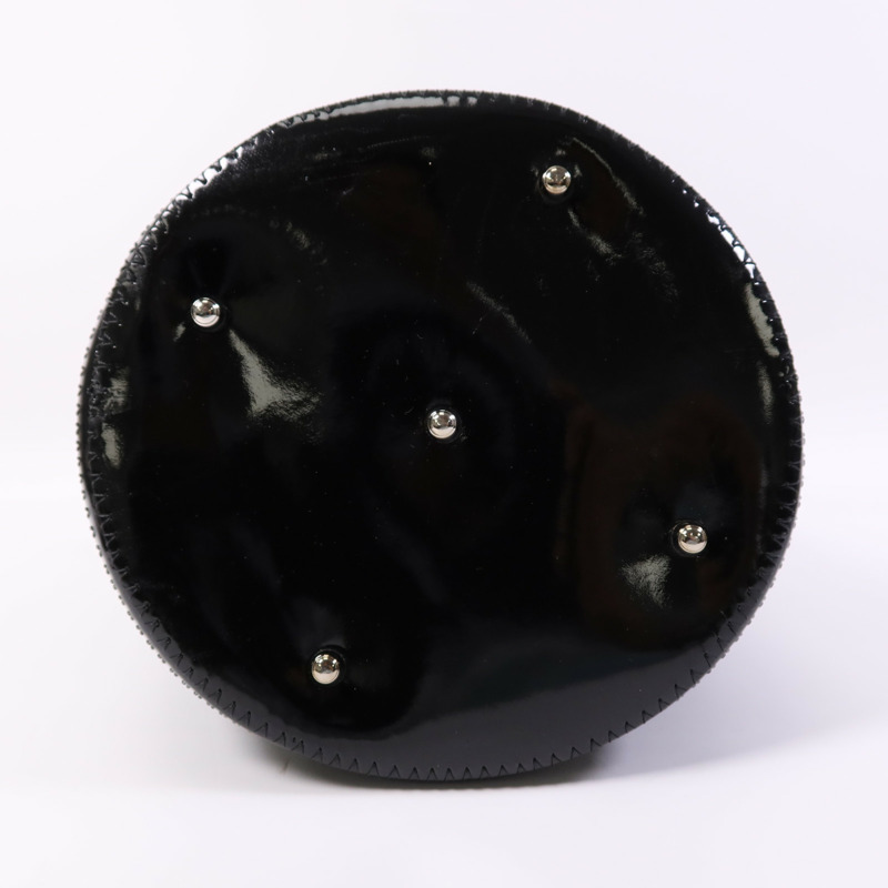 GUCCI 漆皮皮革Shoulder Bag銀扣肩背袋-3