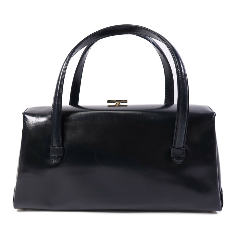 GUCCI 牛皮皮革Hand Bag金扣手挽袋-1