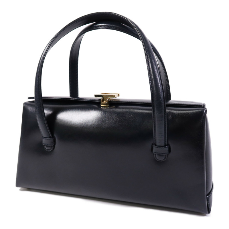 GUCCI 牛皮皮革Hand Bag金扣手挽袋-2