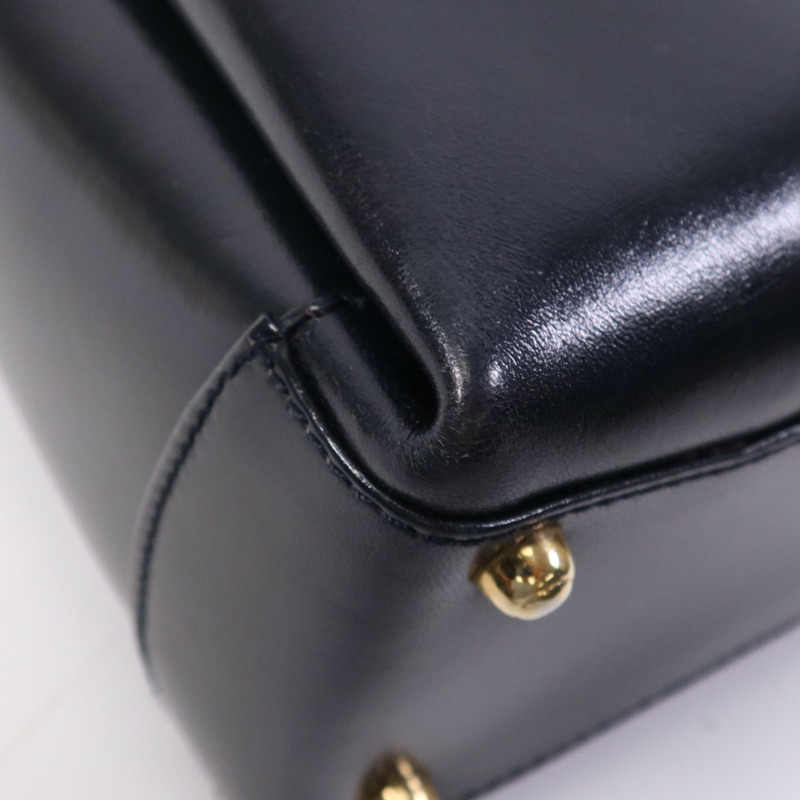 GUCCI 牛皮皮革Hand Bag金扣手挽袋-10