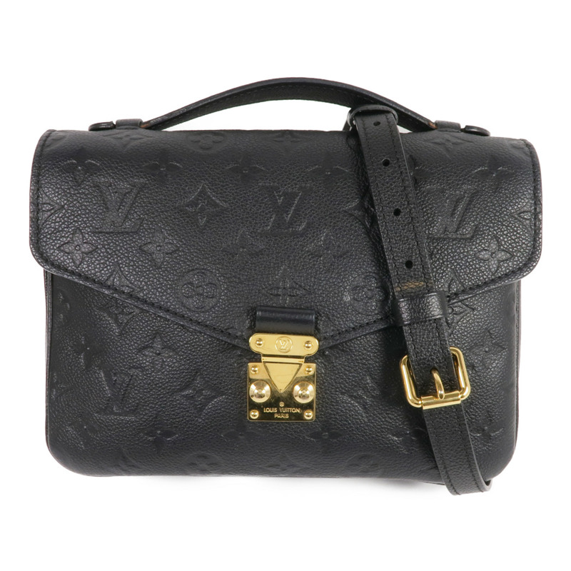 LOUIS VUITTON Monogram Empreinte Pochette Metis金扣手挽肩背兩用袋-0