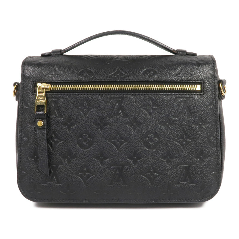 LOUIS VUITTON Monogram Empreinte Pochette Metis金扣手挽肩背兩用袋-1